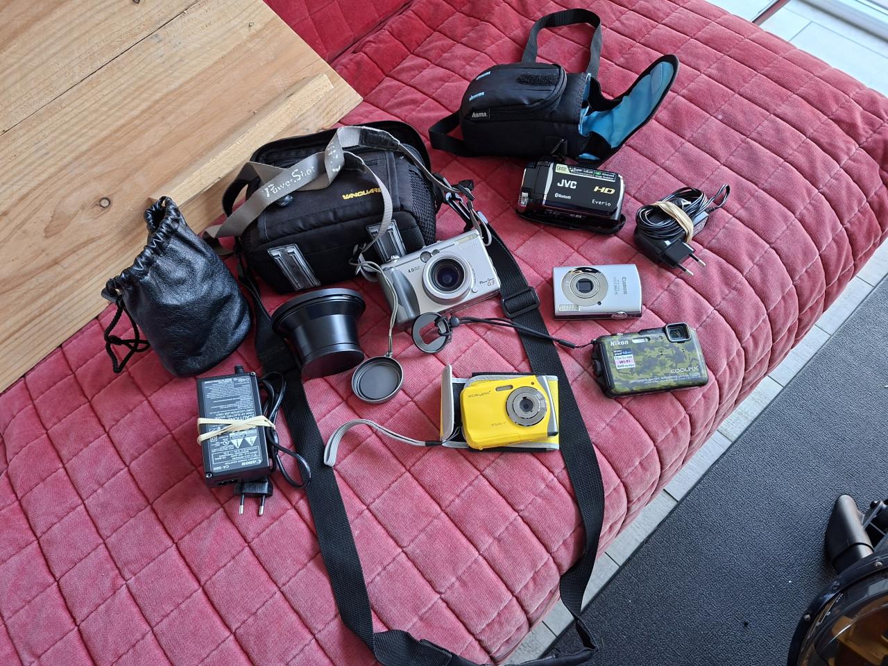 Ben aan het opruimen.