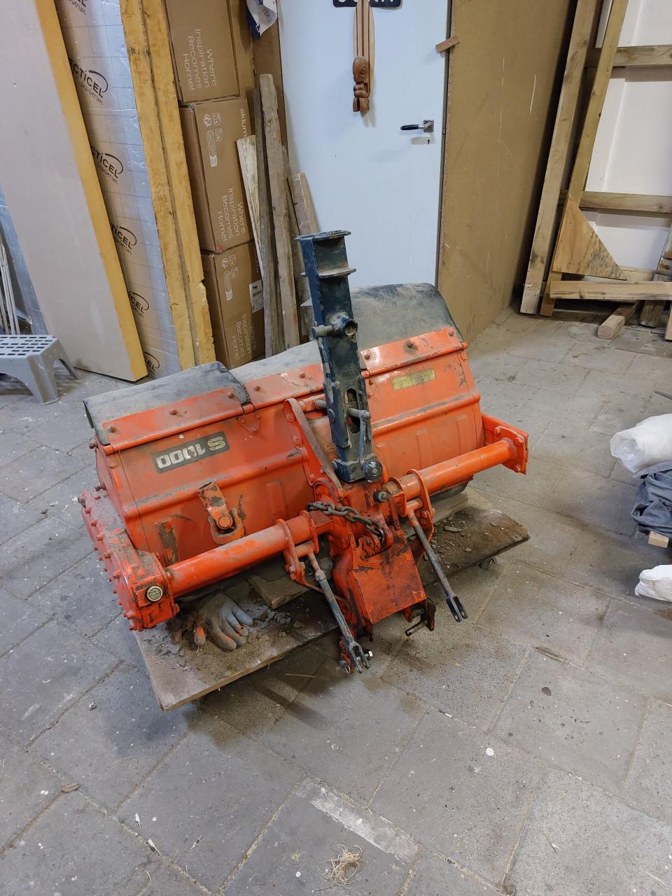 Frees  en ploeg voor Kubota trekker