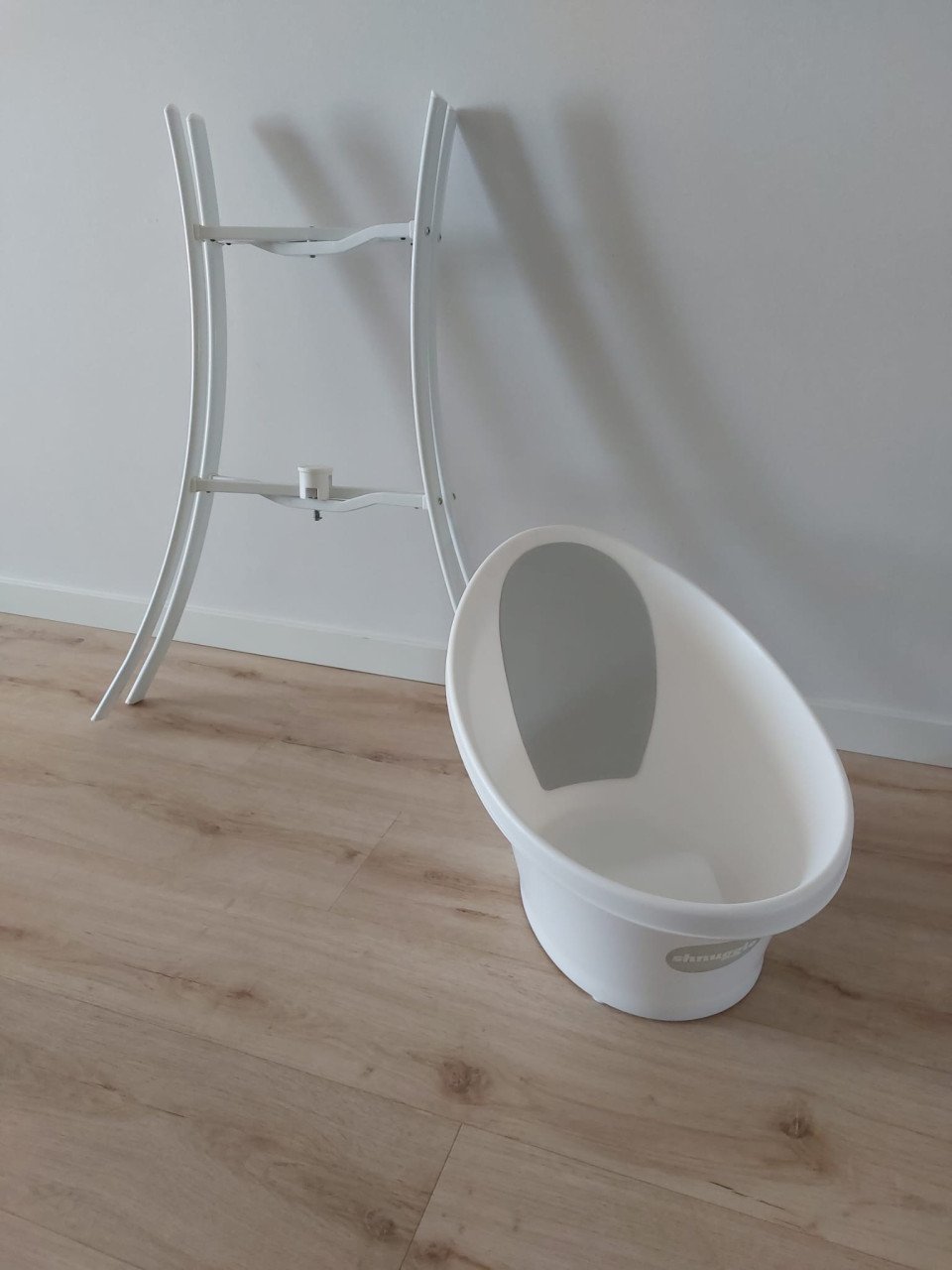 Te koop: Shnuggle babybad incl. standaard