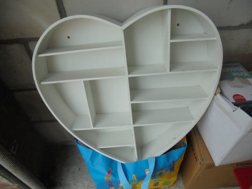 Groot houten hart
