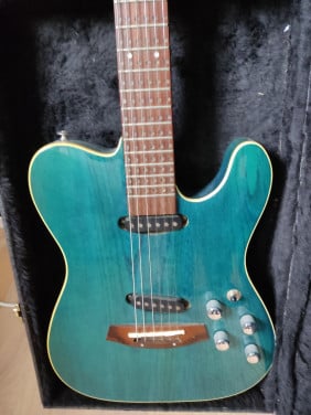 Electrische gitaar Optek Fretligth SG300 TB