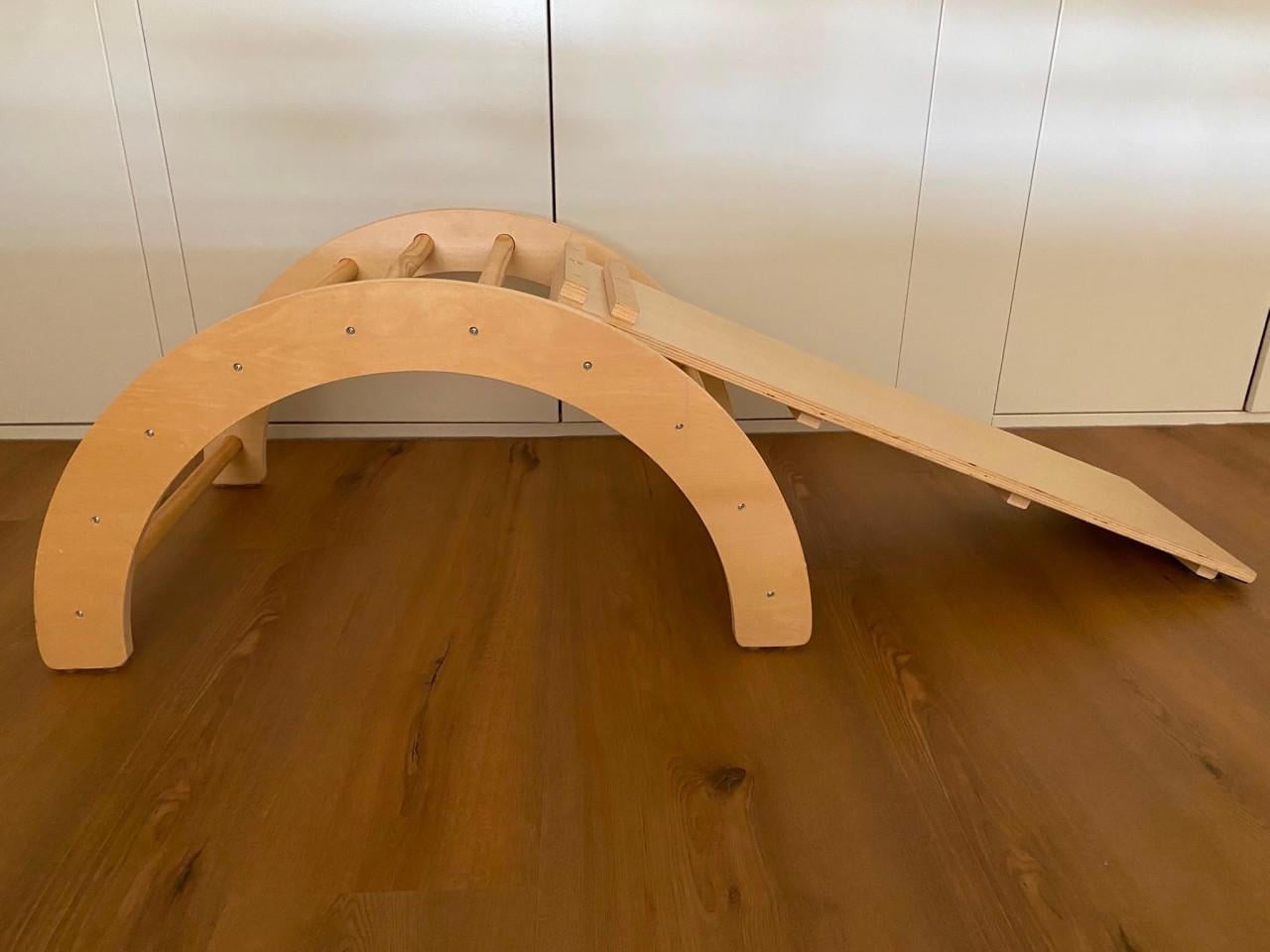 Houten klimrek