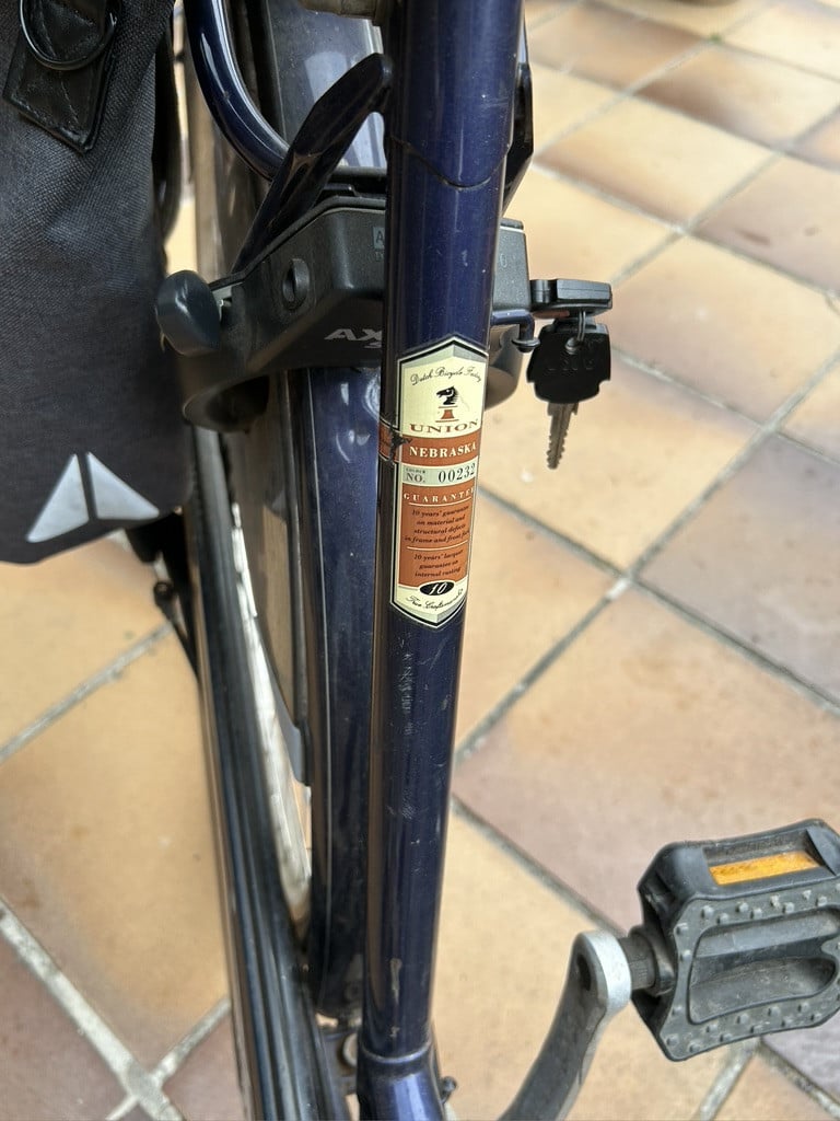 Damesfiets lage instap union