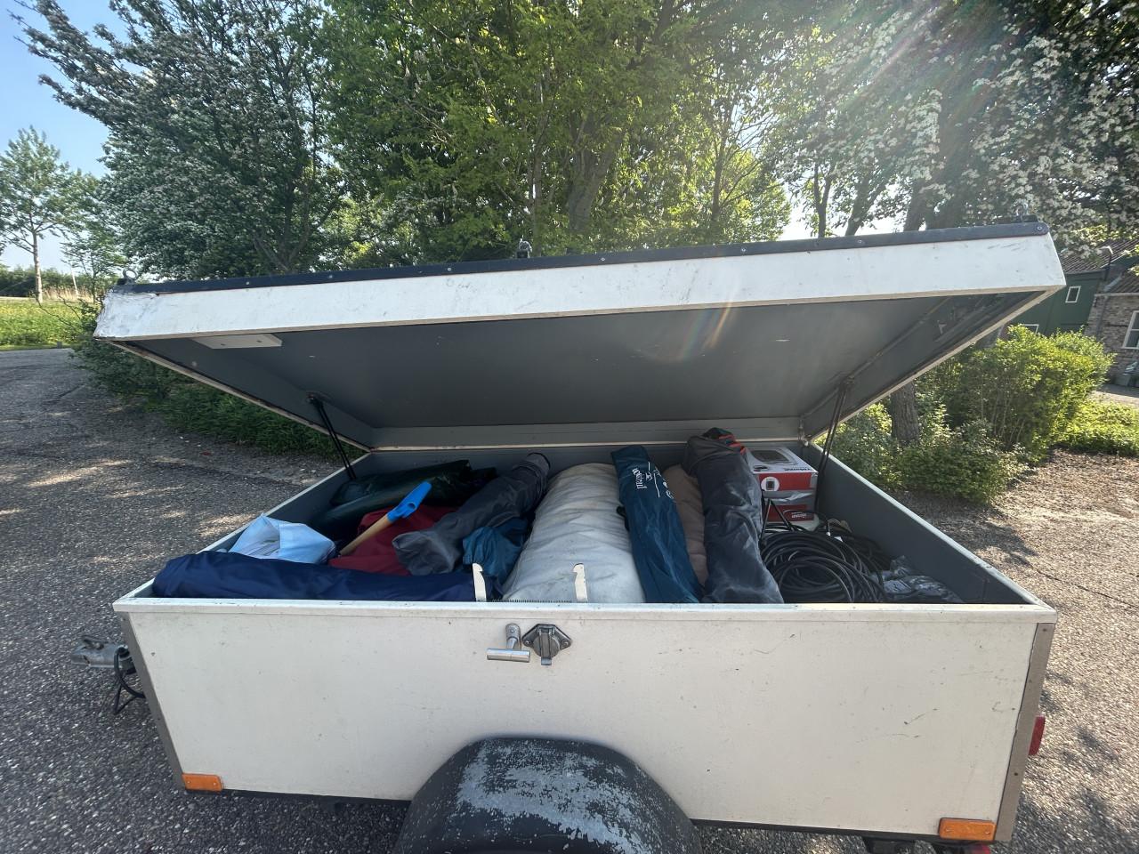 Compacte aanhangwagen