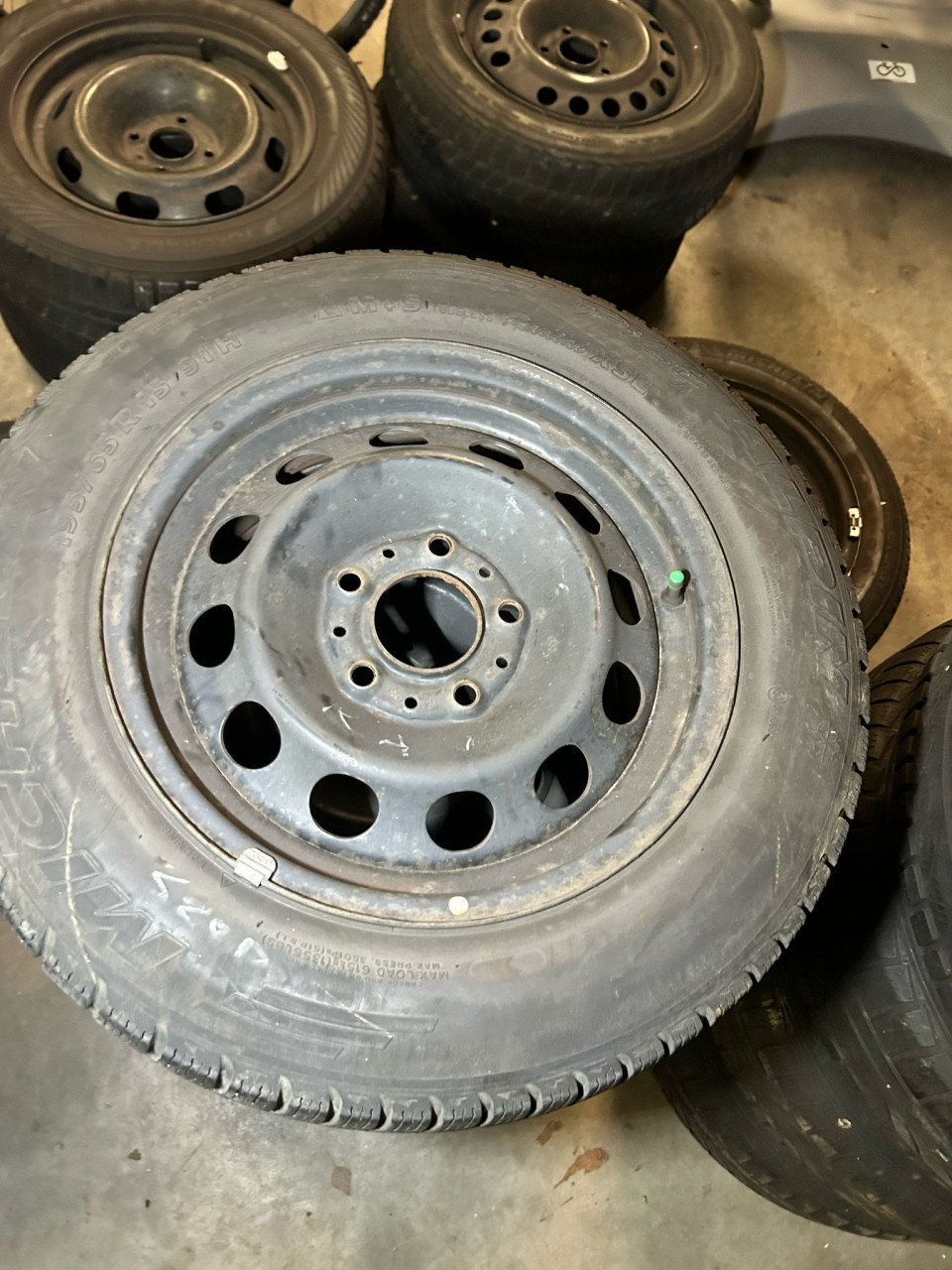 BMW 3-SERIE STALEN VELGEN MICHELIN WINTERBANDEN