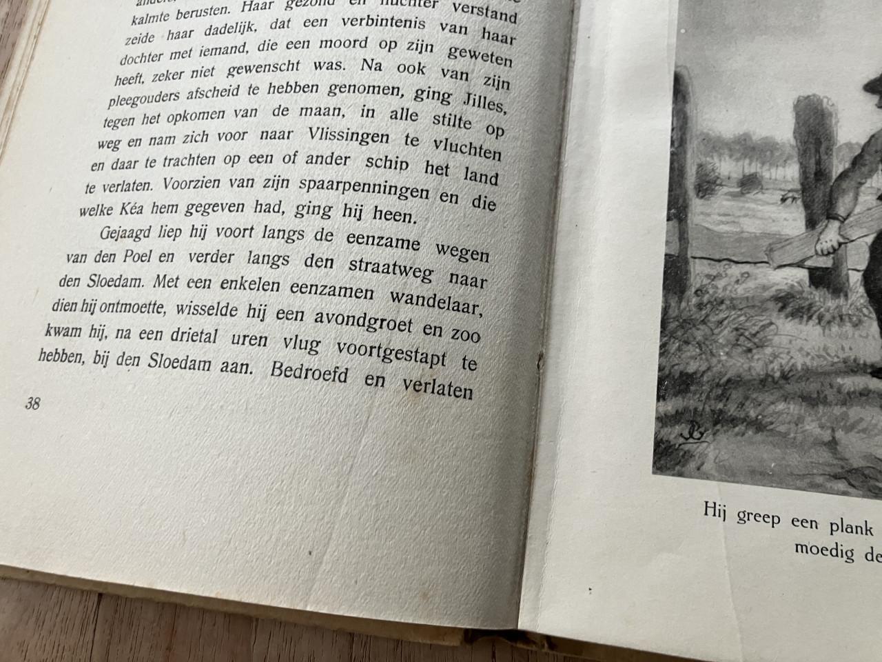 Zeldzaam Zeeuws Boekje Jillis de Schaepwachter (ca. 1920)