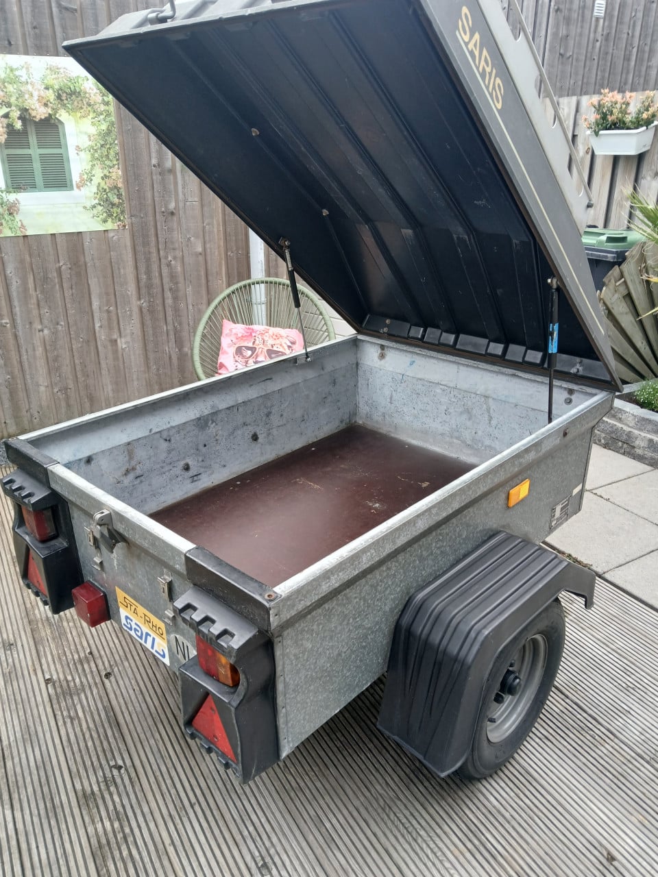 Saris bagagewagen