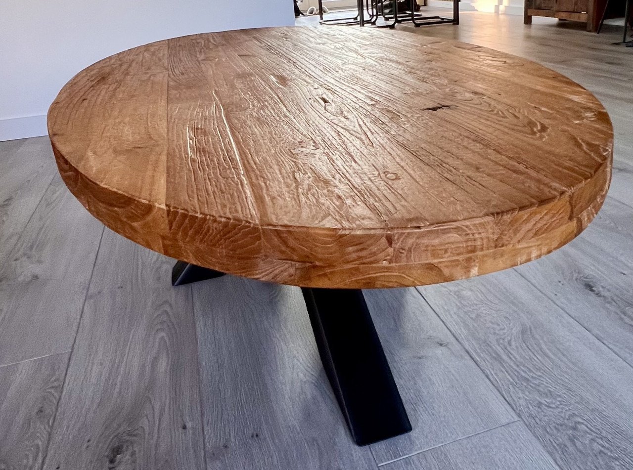 Salon tafel teak hout