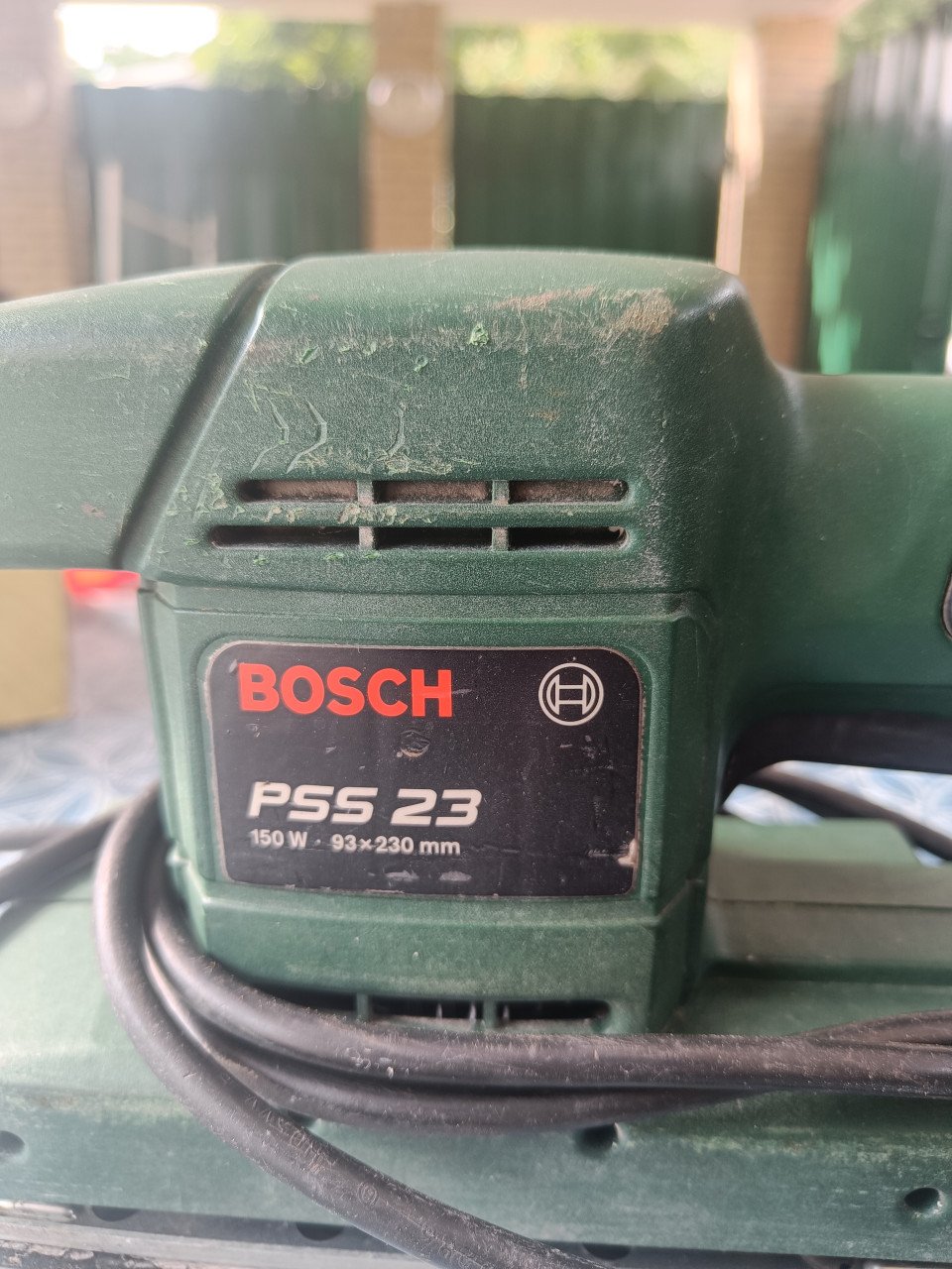 Schuurmachine bosch
