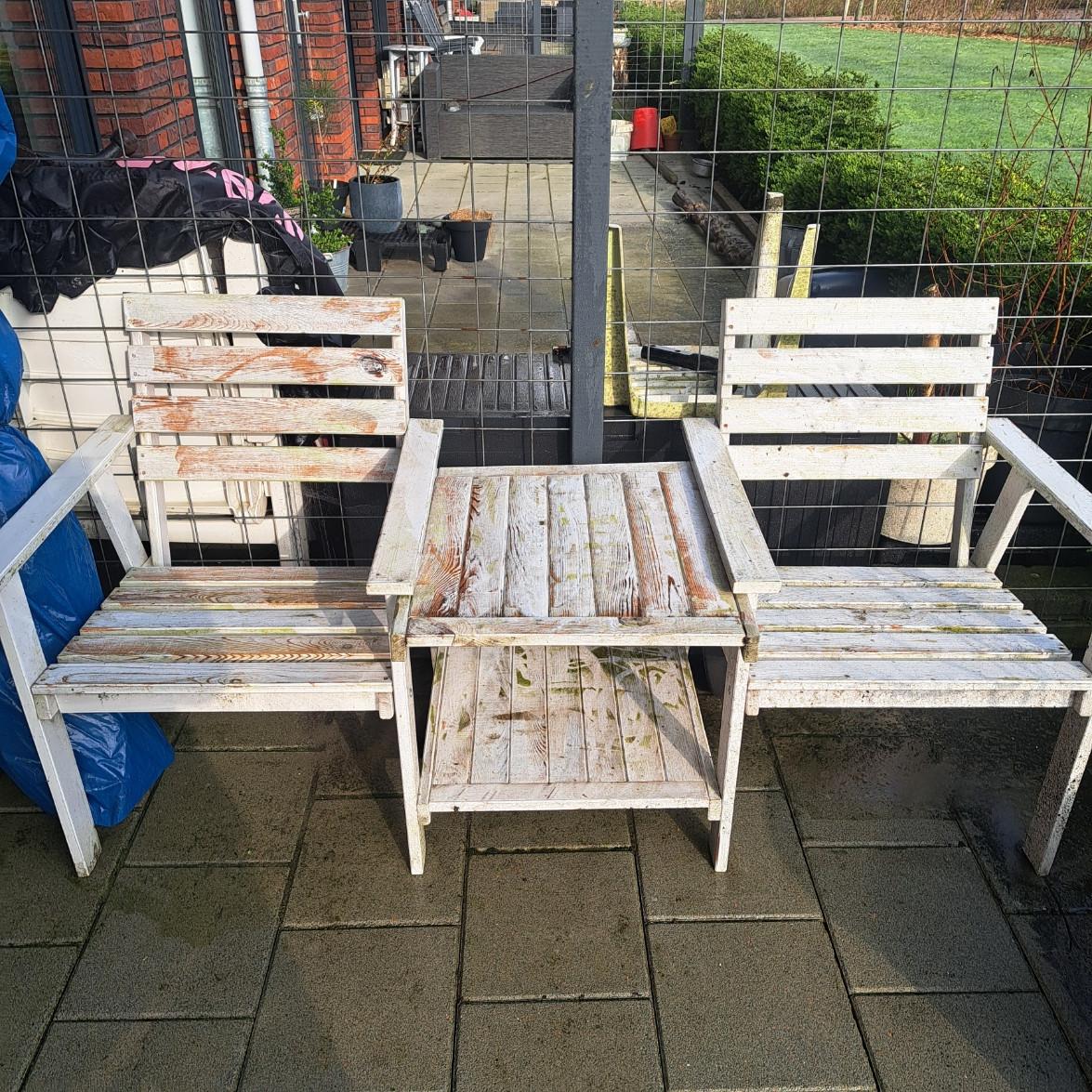 Tuinbankje duozit
