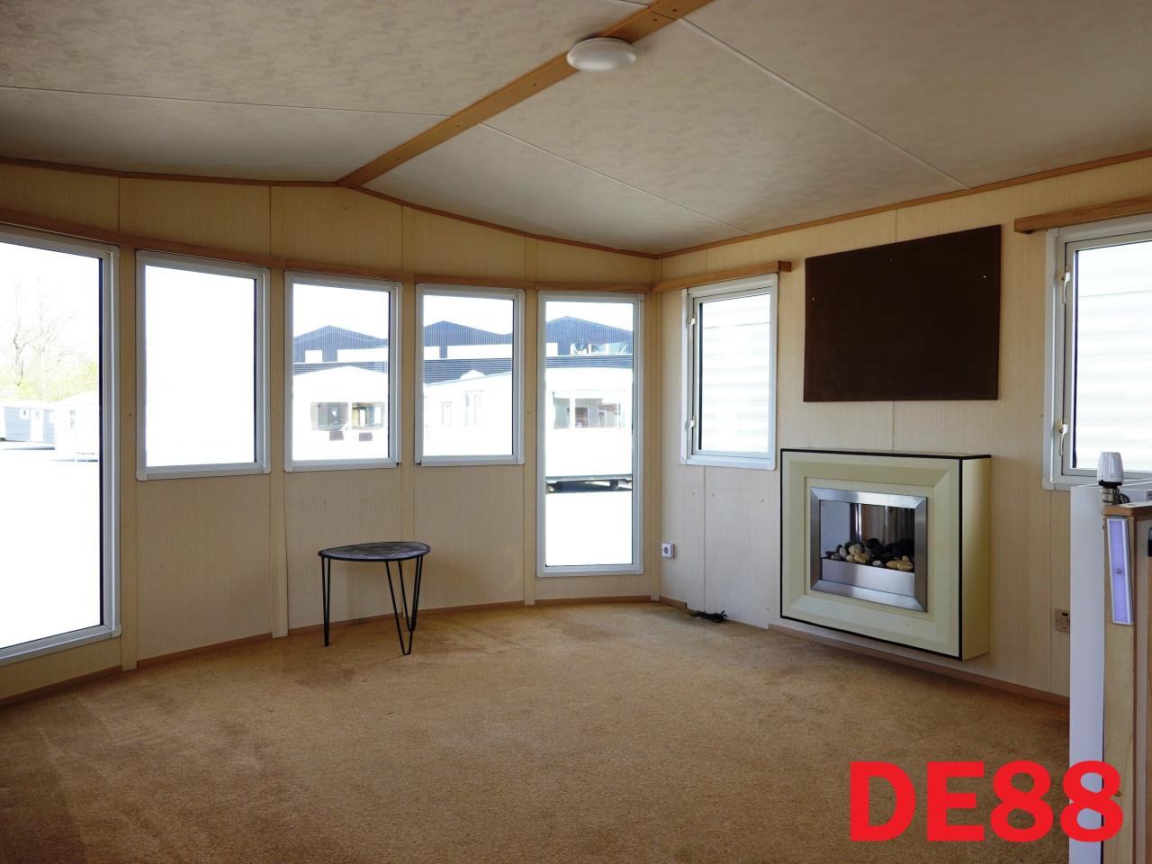 Betaalbaar chalet met dubbel glas, centrale verwarming en 3 slaapkamers