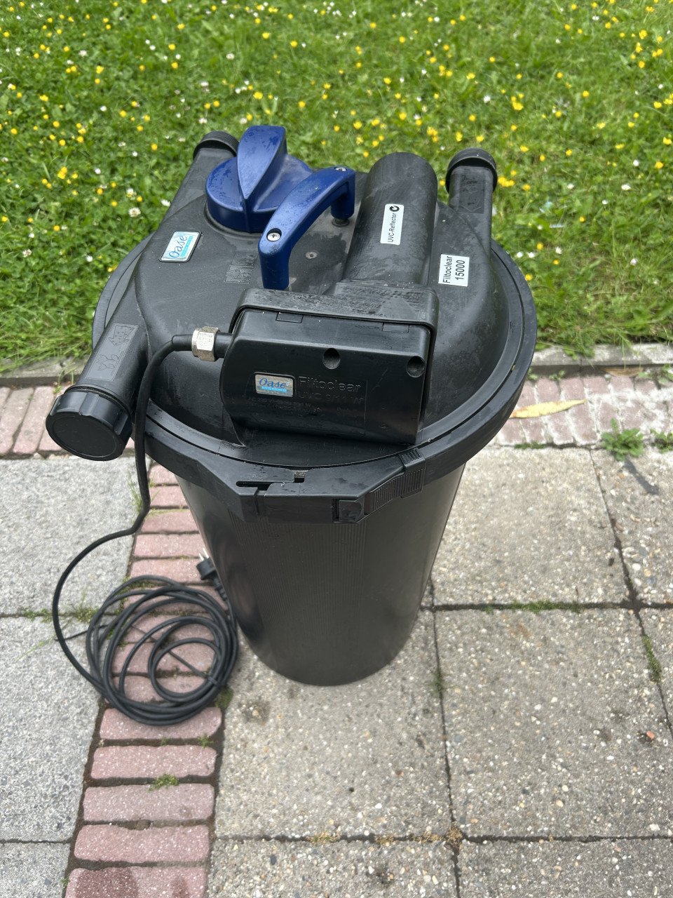 Te koop complete koivijver installatie van oase  zie foto’s
