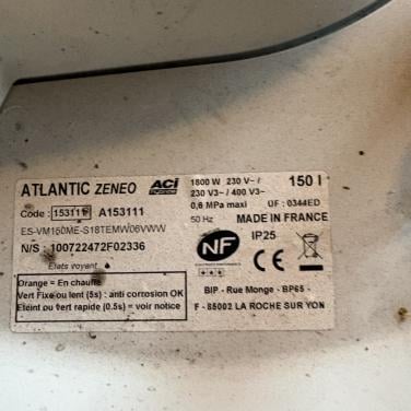 Atlantic warm waterboiler