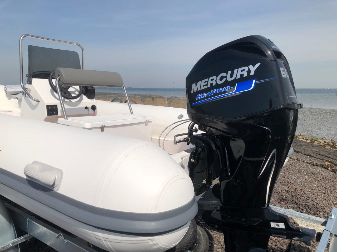NIEUWE Coralsea (ZODIAC) de Luxe RIB met Mercury 60pk motor