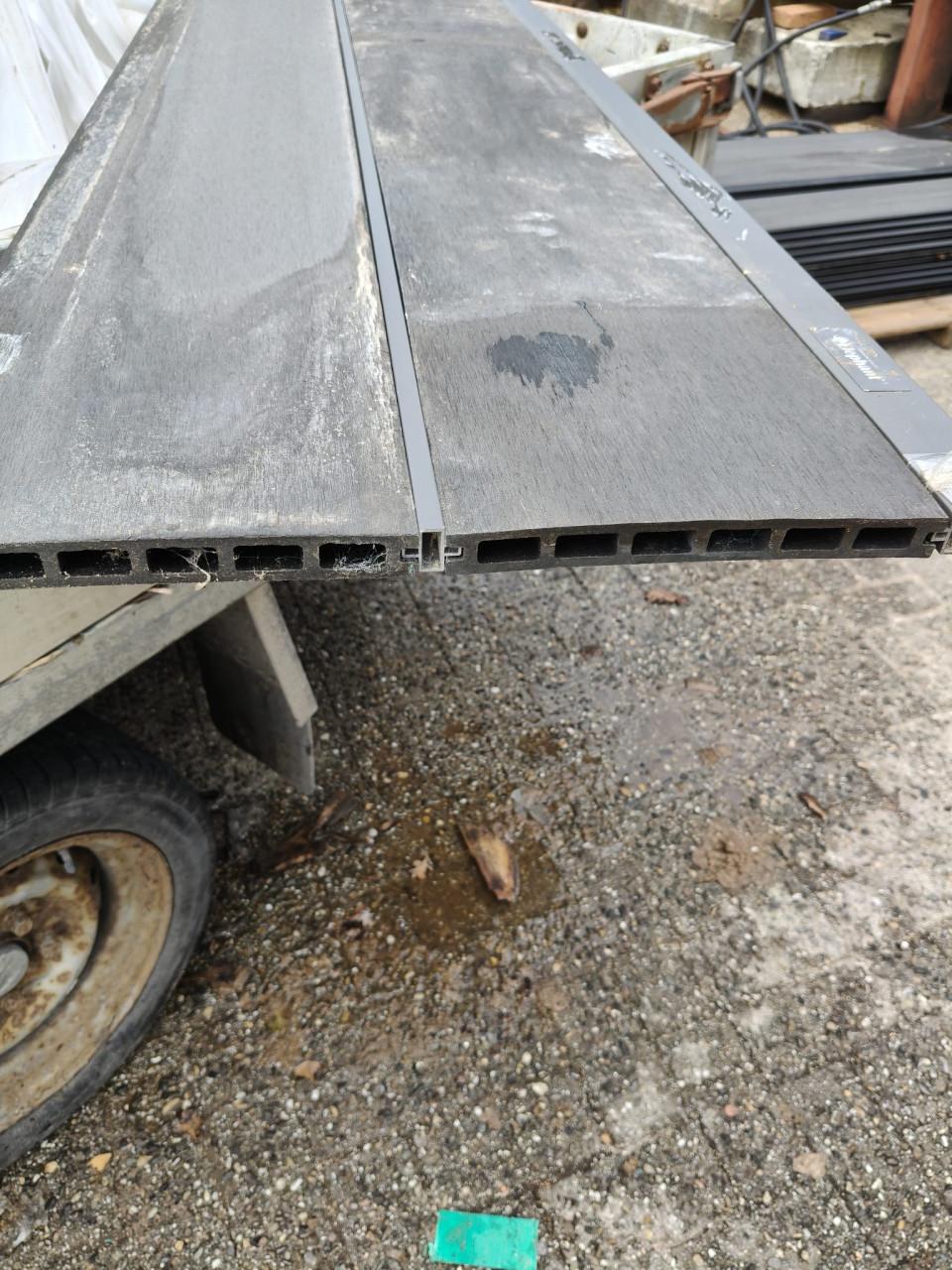 Schutting composiet nieuw antraciet