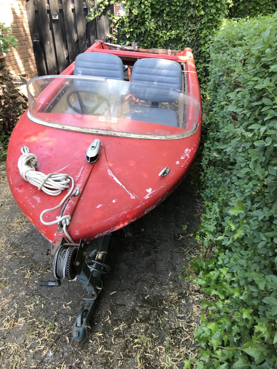 Bootje + Motor + Trailer (opknapper)