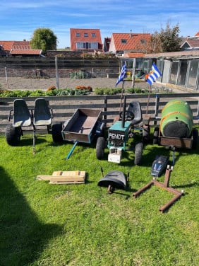 Mammoet skelter met hefinrichting