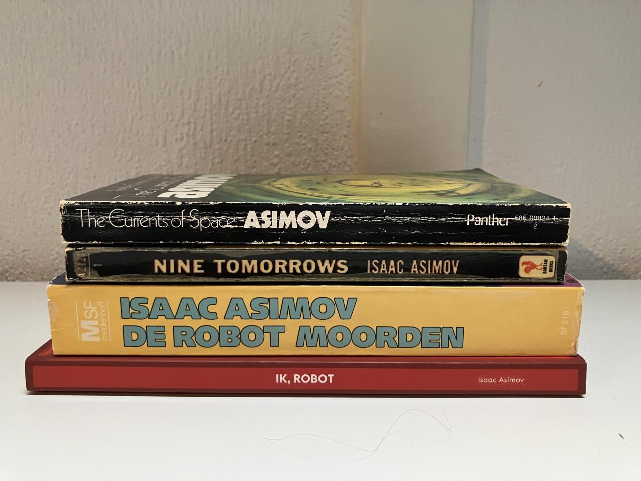 Isaac Asimov - 4 science fiction boeken