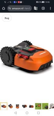 WORX WR130E grasmaaierrobot + garage