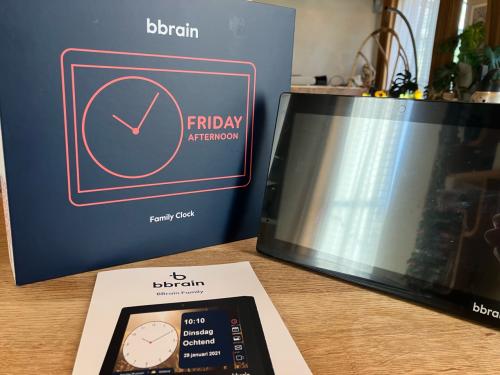 BBrain Family Clock model 2024 zgan compleet in doos