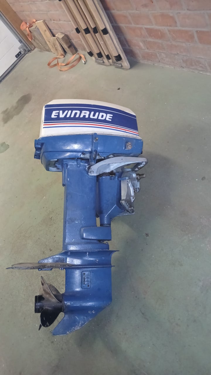 Evinrude 35pk kortstaart full electric