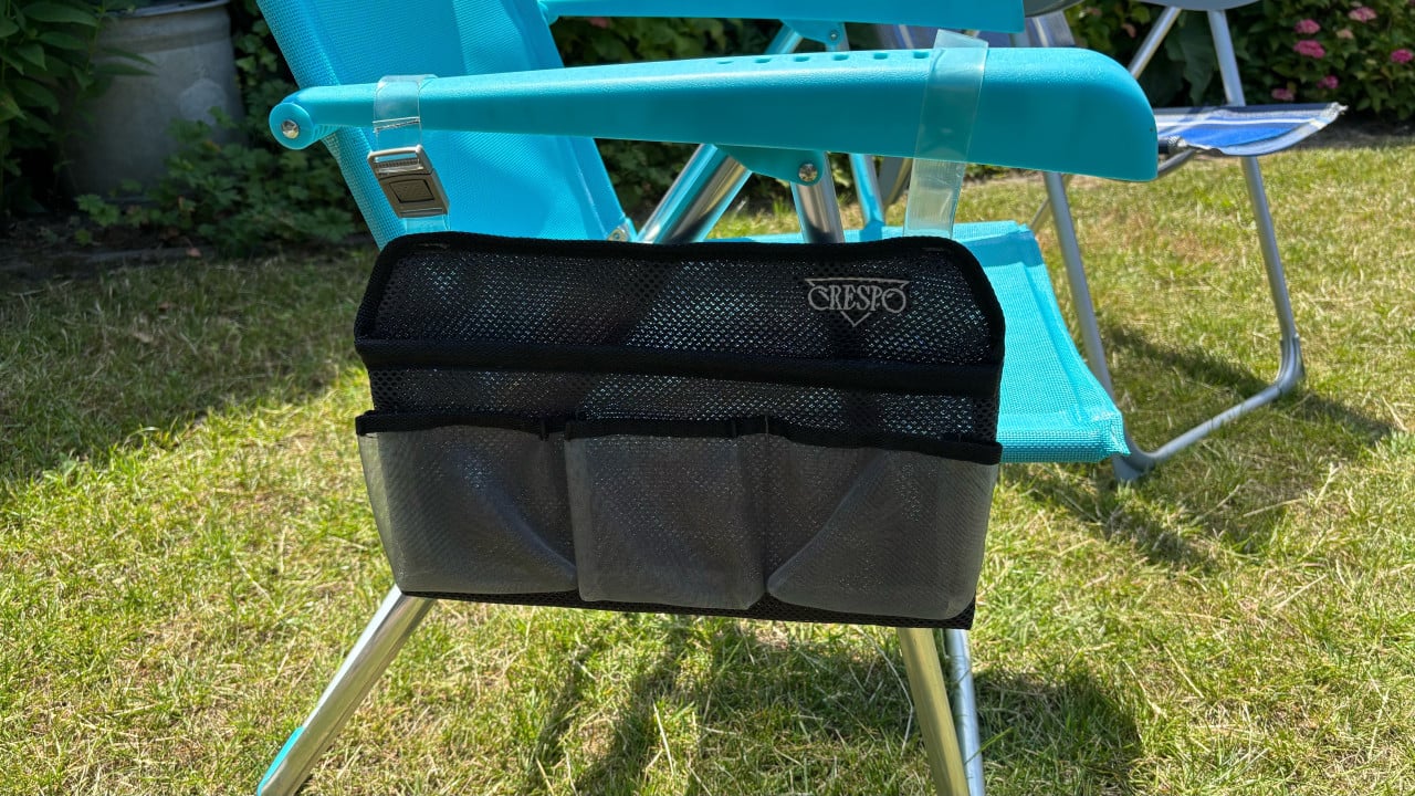 Crespo organizer voor aan de campingstoel