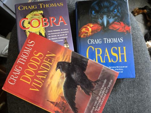 Craig Thomas boeken 3 stuks Crash Cobra Doodsvijanden