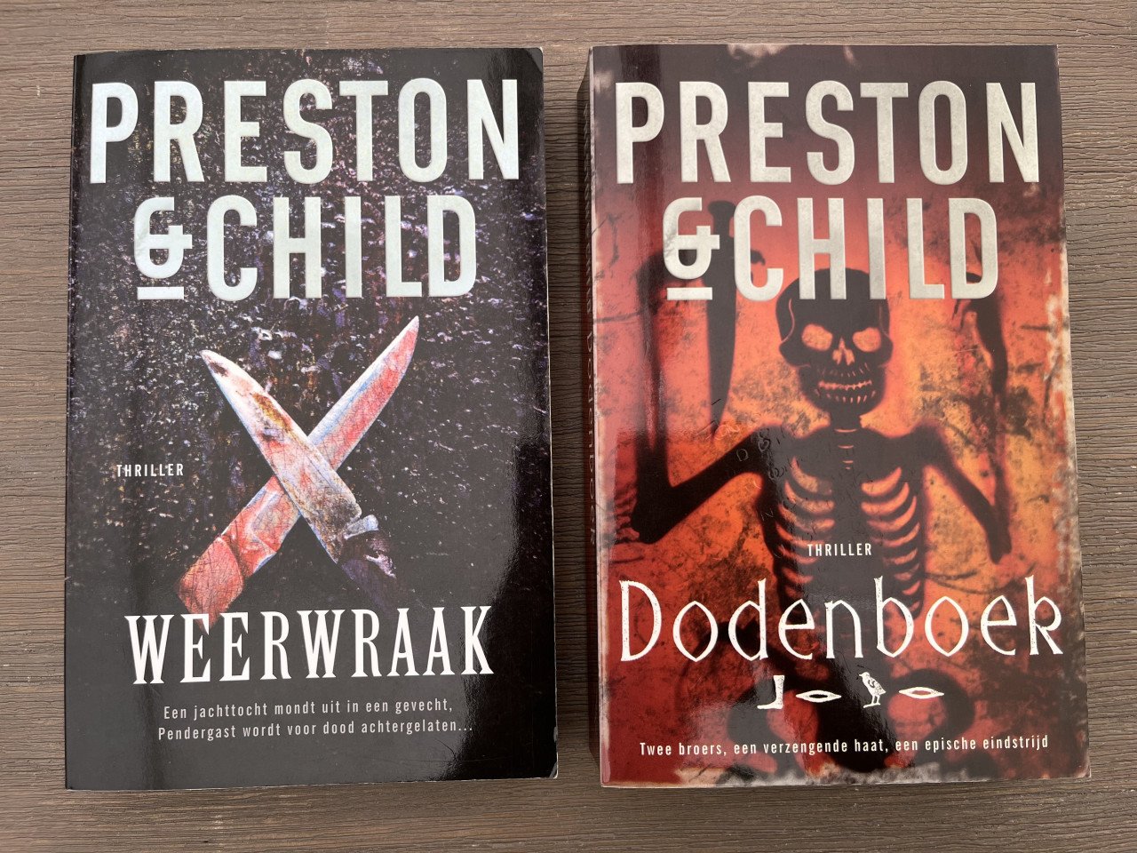 5 Thrillers Preston & Child voor € 10,00