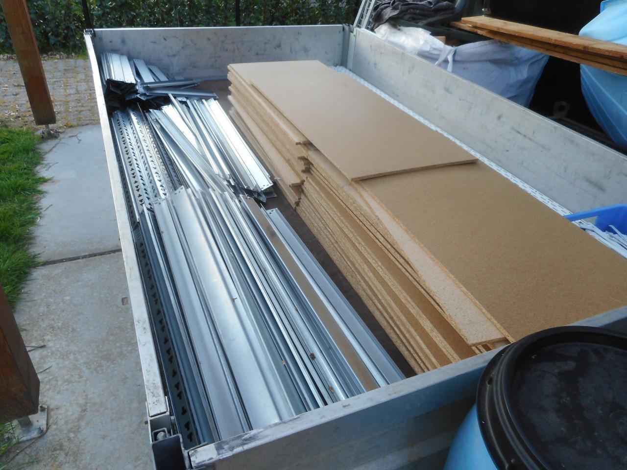 Legbordstelling 10 stuks