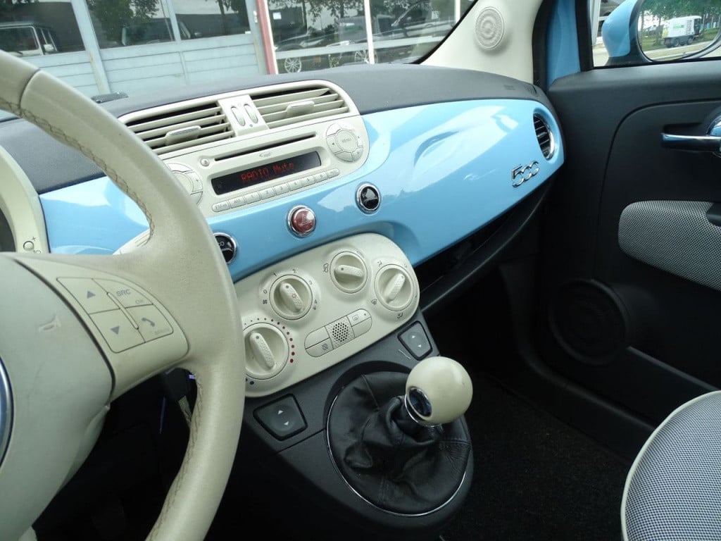 Fiat 500 0.9 twinair lounge pano | airco | 15"