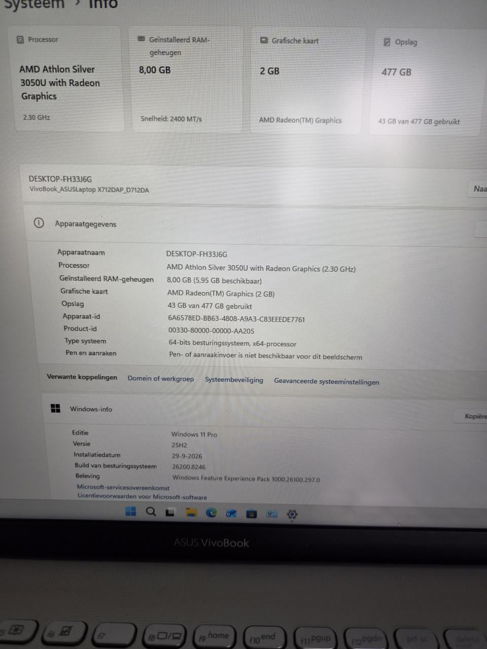 Asus laptop 17 inch FHD,