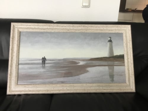 Afbeelding van J. Wiens in mooie houten lijst