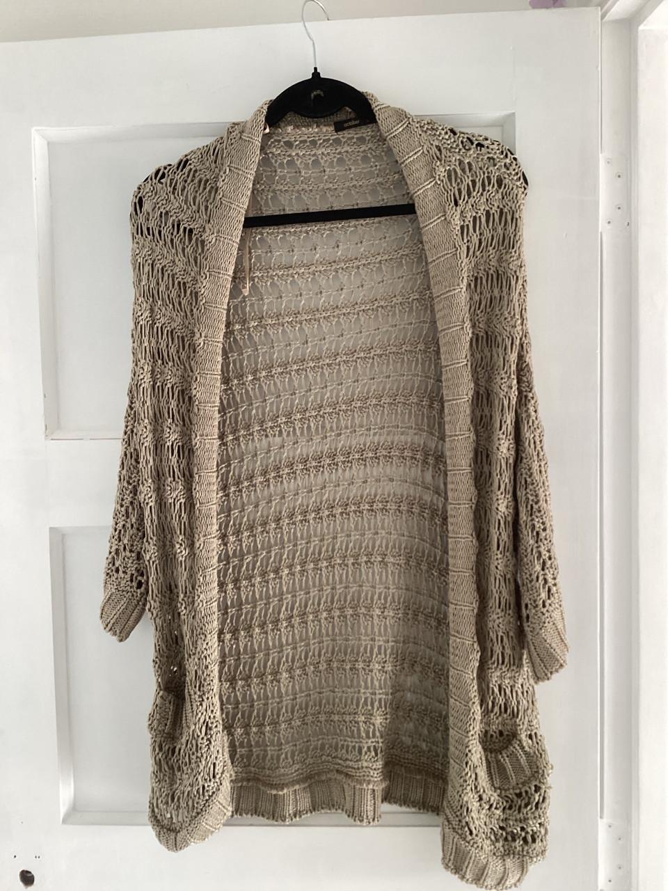 Warme jurk en nieuw vest maat xl vest goudkleurig
