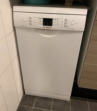 Bosch SPS46IW07E Serie 4 vaatwasser. Energieklasse E (A+++) 85x45x60 cm.