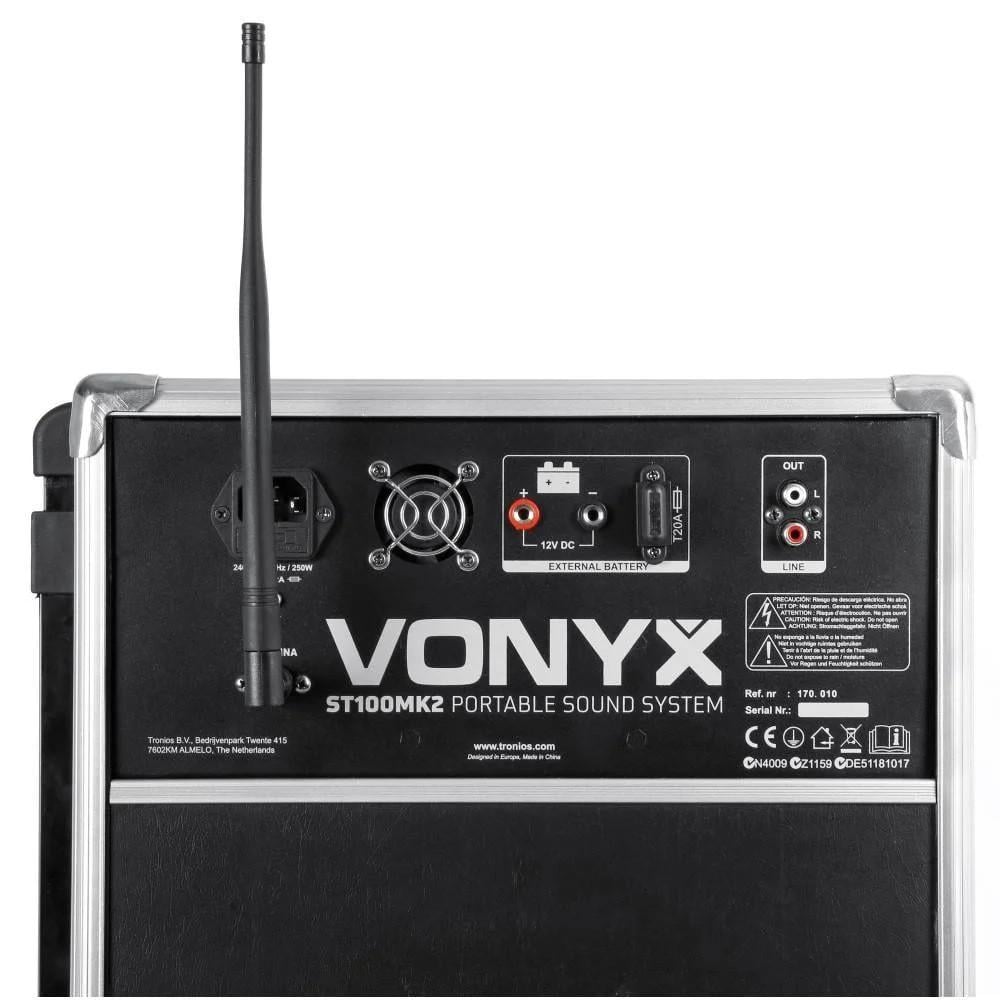 Vonyx ST100 MK2 mobiele geluidsinstallatie