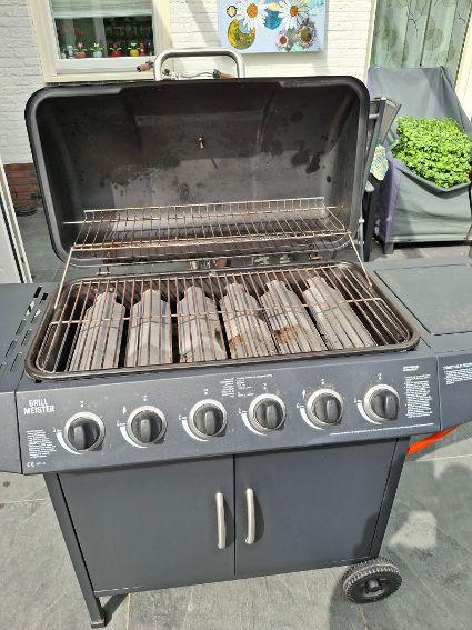 Barbeque op gas