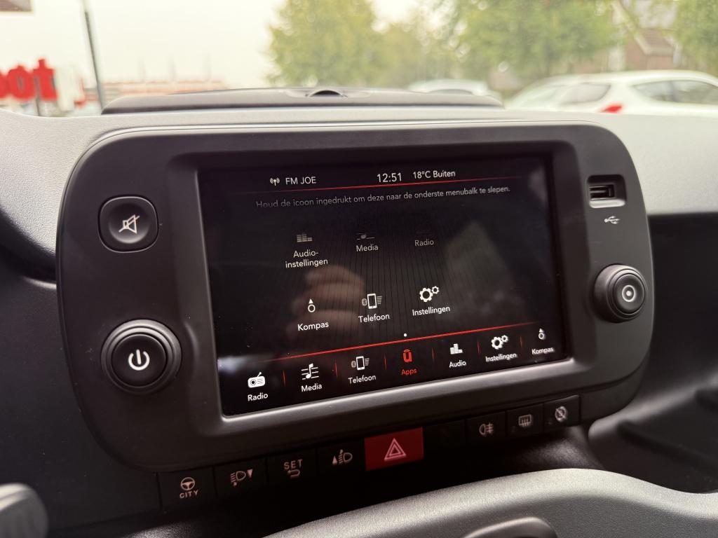 Fiat Panda 1.0 hybrid city life - carplay - android auto -