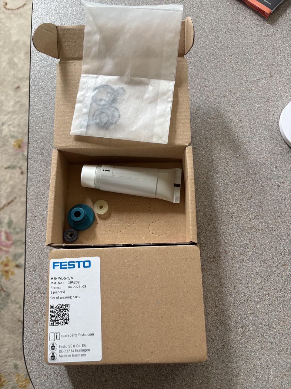 Revisieset 104209 voor Festo ventiel MFH/VL-5-1/8 (nieuw)