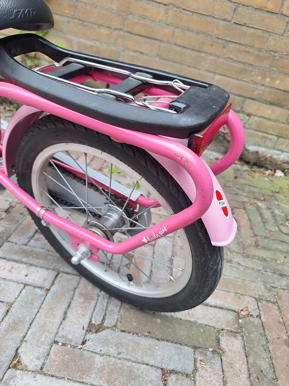 Puky kinderfiets roze 16inch