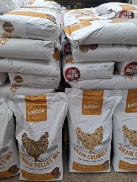 Katoos graanmix 18 kilo € 13,00