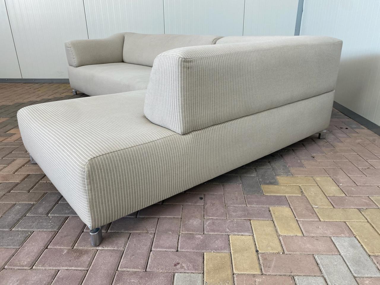 Leolux Faya Lobi Design Hoekbank-Luxe Ribstof-Iconisch Nederlands Design