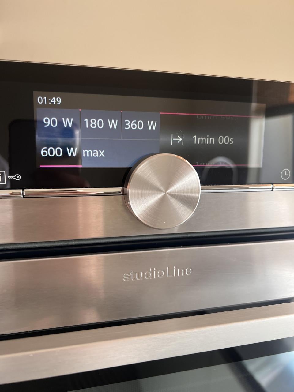 Siemens IQ700 Studioline Oven/Magnetron/Stoom XL Display