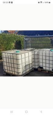 Vaten, ibc water vaten  1000 liter,  kunststof water vat, water tank