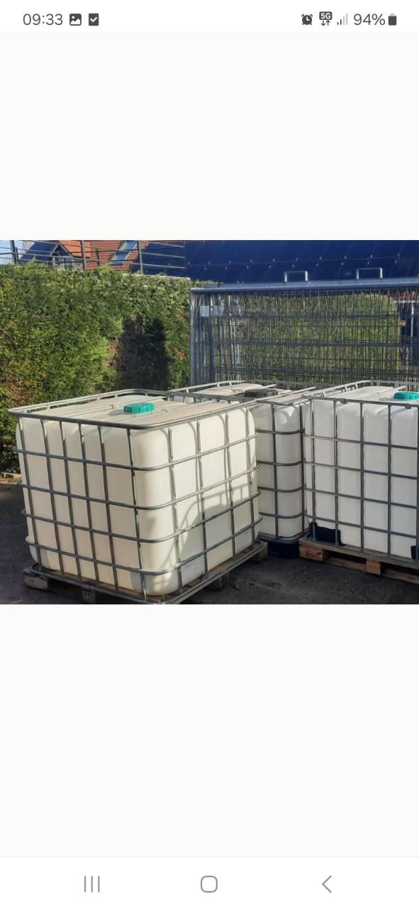 Vaten, ibc water vaten  1000 liter,  kunststof water vat, water tank