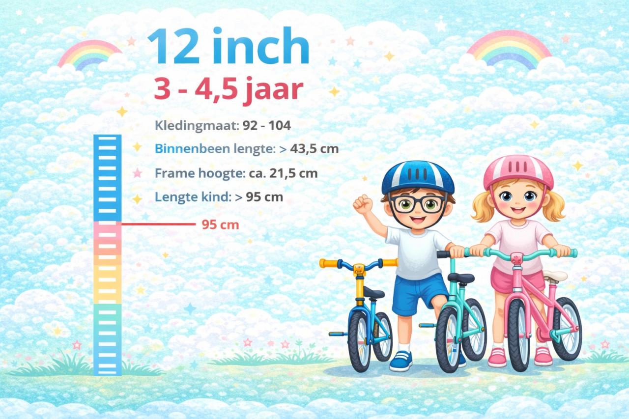 🚲 Disney Frozen II Meisjesfiets 12 inch