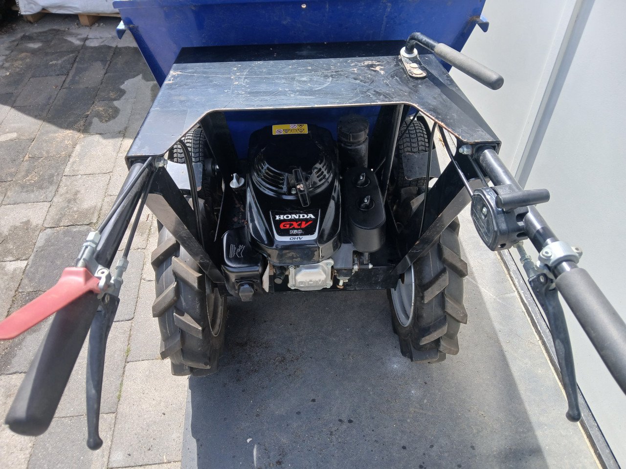 Motorkruiwagen muck truck hmax