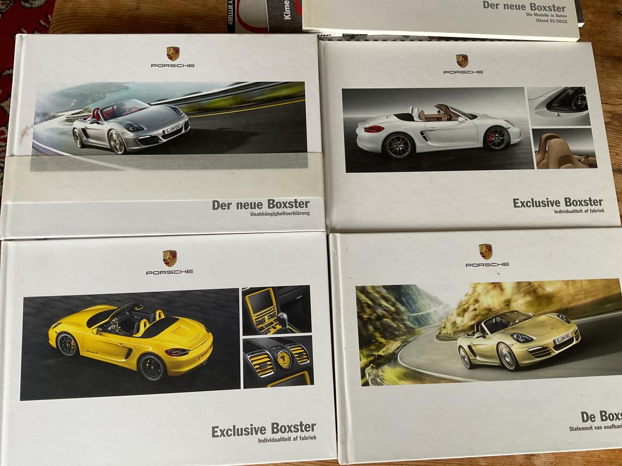 Porsche folders Boxster type 981