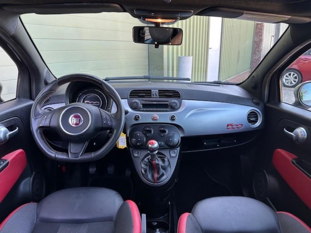 Fiat 500 0.9 twinair turbo 500 s met schuifdak.