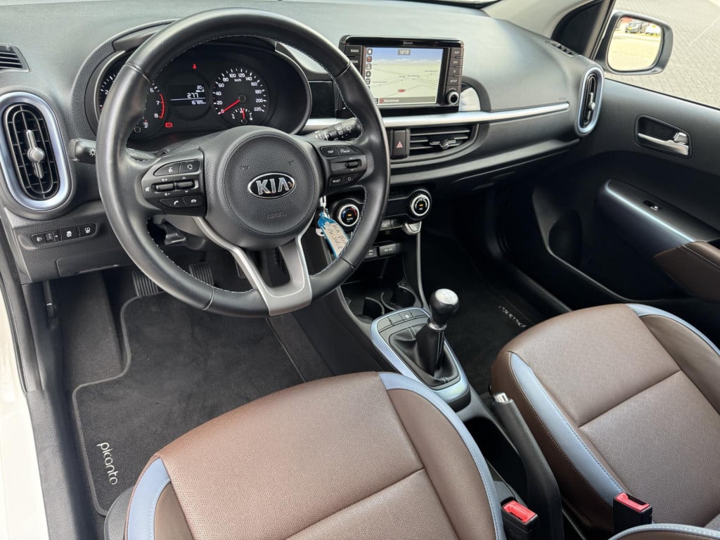 Kia Picanto 1.0 cvvt design edition lage km-stand! | trekhaak afneembaar | 