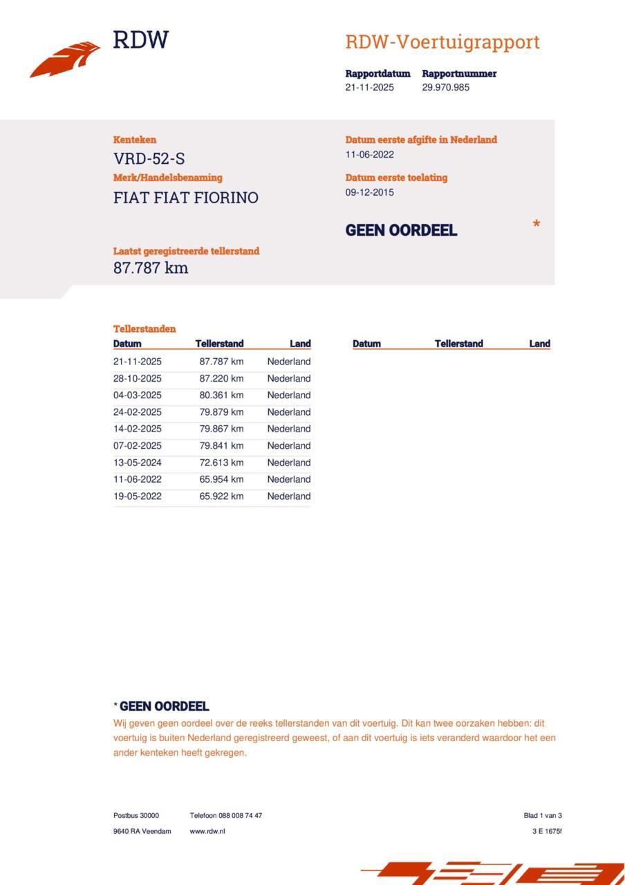 Fiat Fiorino 1.4 fire